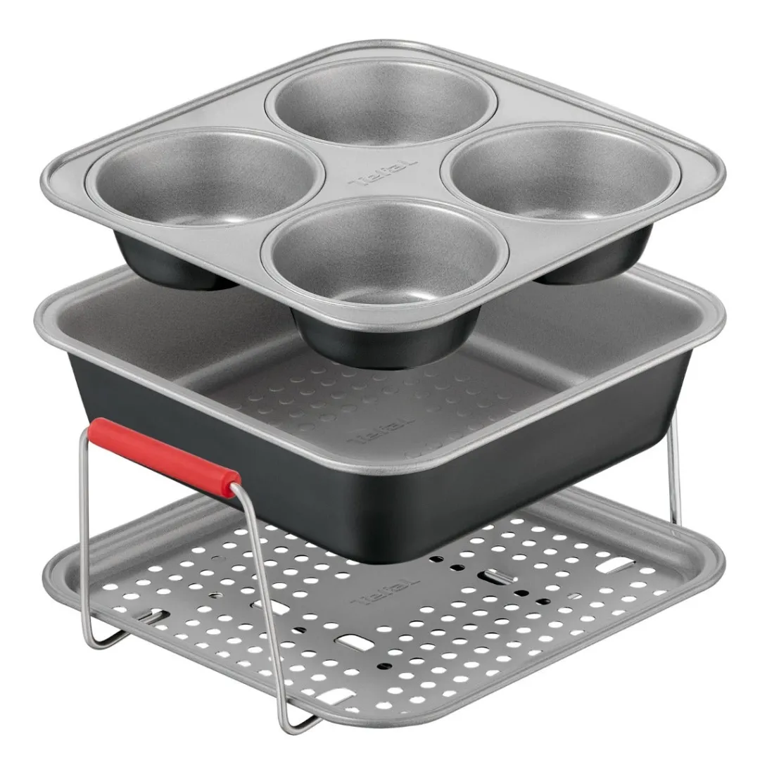 Akcesoria do frytkownicy beztłuszczowej TEFAL Air Fryer 3 elementy