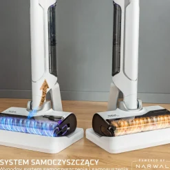 Bezprzewodowy odkurzacz myjący Tefal X-Clean 10, 60 min, samoczyszczenie i suszenie