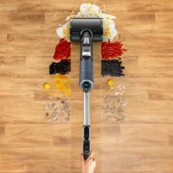 Bezprzewodowy odkurzacz myjący Tefal X-Clean 5 Pro, 50 min, samoczyszczenie i suszenie