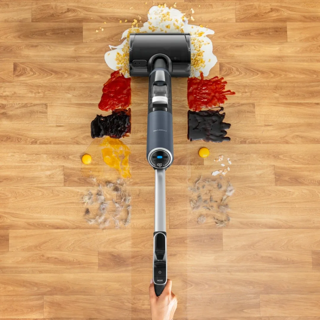 Bezprzewodowy odkurzacz myjący Tefal X-Clean 5 Pro, 50 min, samoczyszczenie i suszenie
