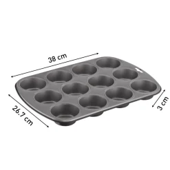 Blacha do pieczenia muffin prostokątna TEFAL EASY BAKE 38x27cm