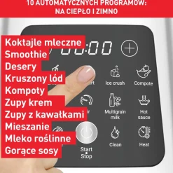 Blender kielichowy, Perfectmix Cook BL83SD, funkcja gotowania, 1400W