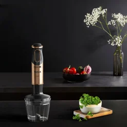 Blender ręczny, Quickchef HB656G10, 1000W, 20 prędkości, 3w1