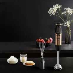 Blender ręczny, Quickchef HB656G10, 1000W, 20 prędkości, 3w1
