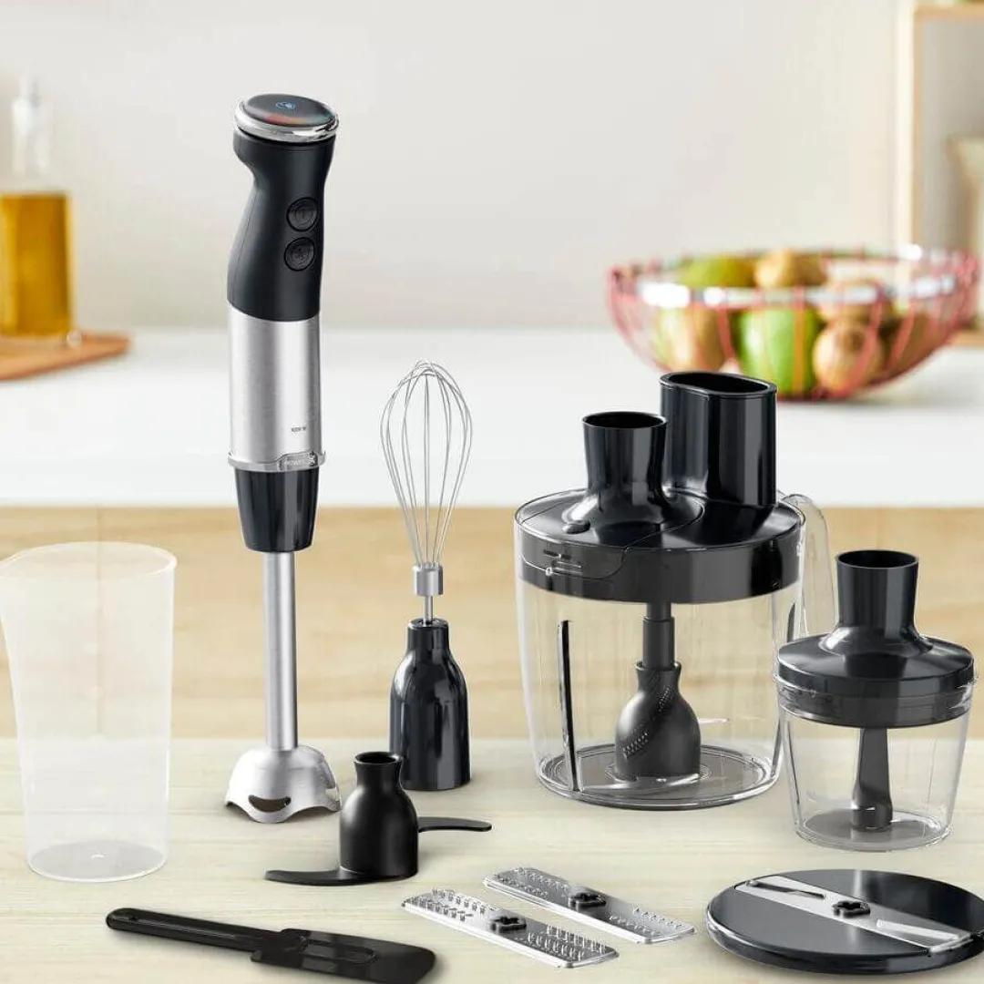 Blender ręczny, Quickchef+ HB67G830, 1000W, 20 prędkości, 8w1