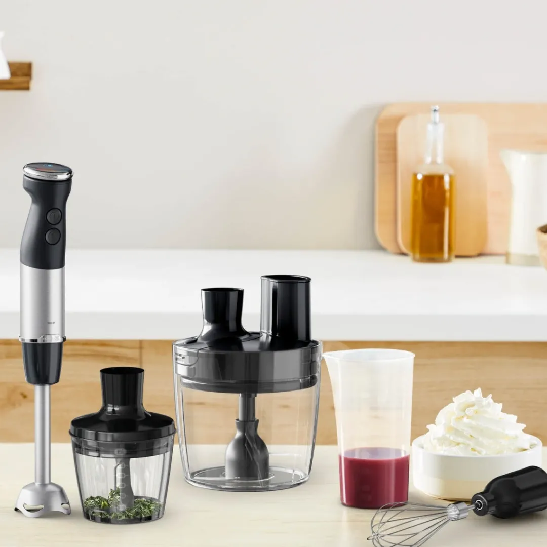 Blender ręczny, Quickchef+ HB67G830, 1000W, 20 prędkości, 8w1