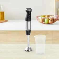 Blender ręczny, Quickchef HB6718, 1000W, 20 prędkości, kielich