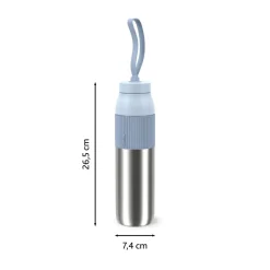 Butelka termiczna TEFAL beYou 700 ml niebieska