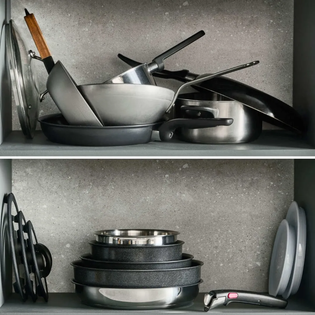 Ceramiczne garnki i patelnie Tefal Ingenio Excellence Ceramic 13el.