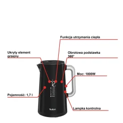 Czajnik elektryczny TEFAL DIGITAL 1,7l KO8518
