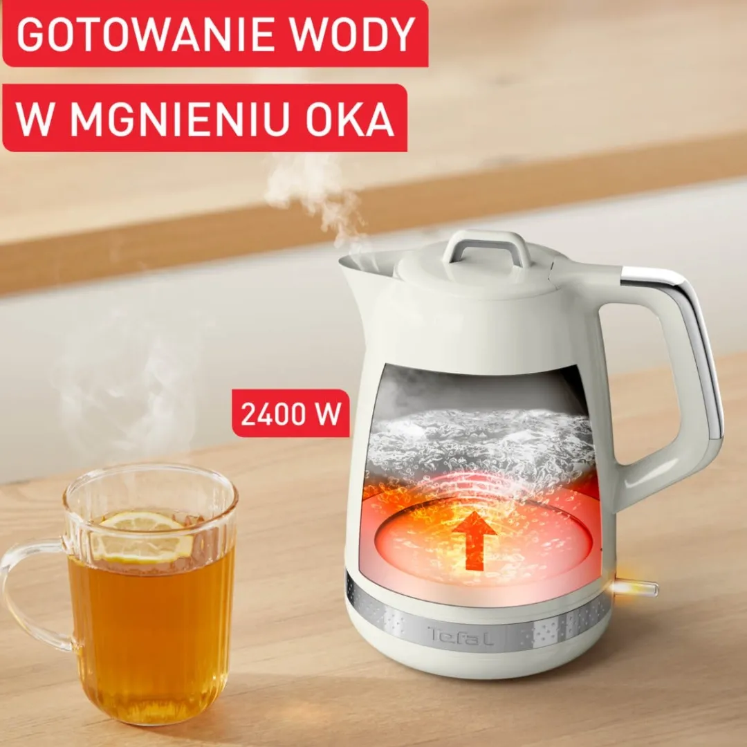 Czajnik elektryczny TEFAL SOLEIL KO355AE0 1,7 l