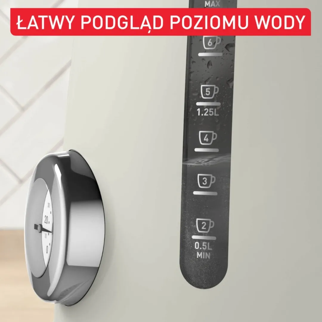 Czajnik elektryczny TEFAL SOLEIL KO355AE0 1,7 l