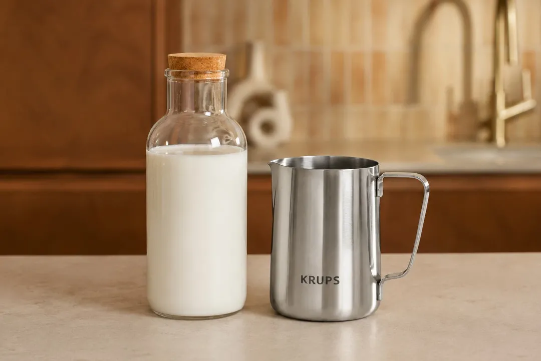 Dzbanek do spieniania mleka KRUPS Barista 350 ml stalowy