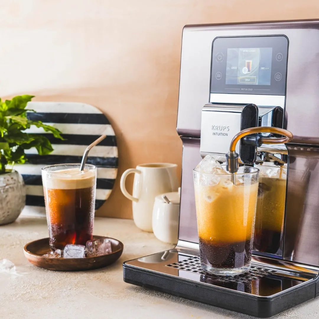Ekspres ciśnieniowy do kawy KRUPS INTUITION EXPERIENCE HOT&COLD EA879N