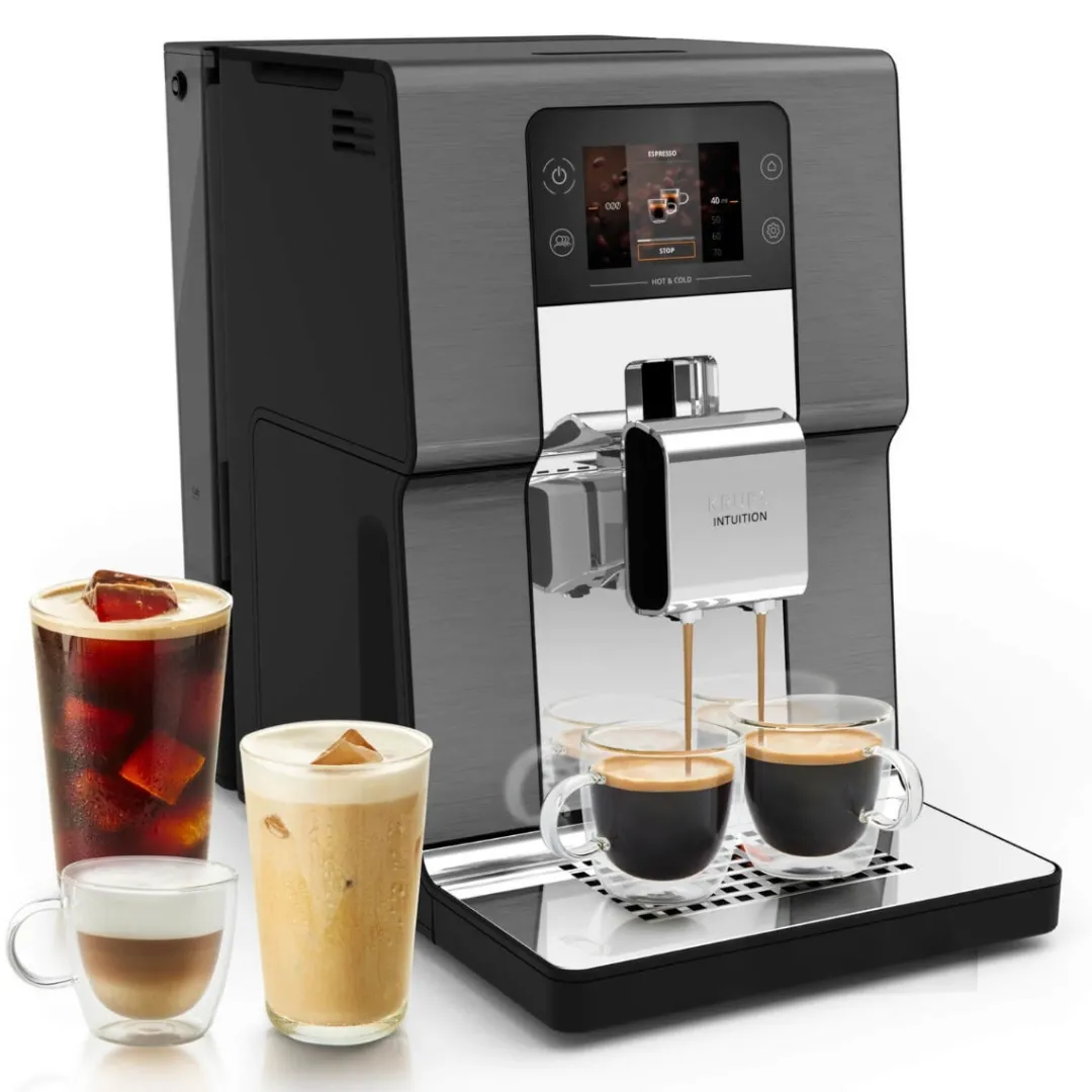 Ekspres ciśnieniowy do kawy KRUPS INTUITION EXPERIENCE HOT&COLD EA879N