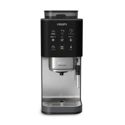 Ekspres do kawy ciśnieniowy KRUPS Coffee Crush kolbowy z młynkiem szary