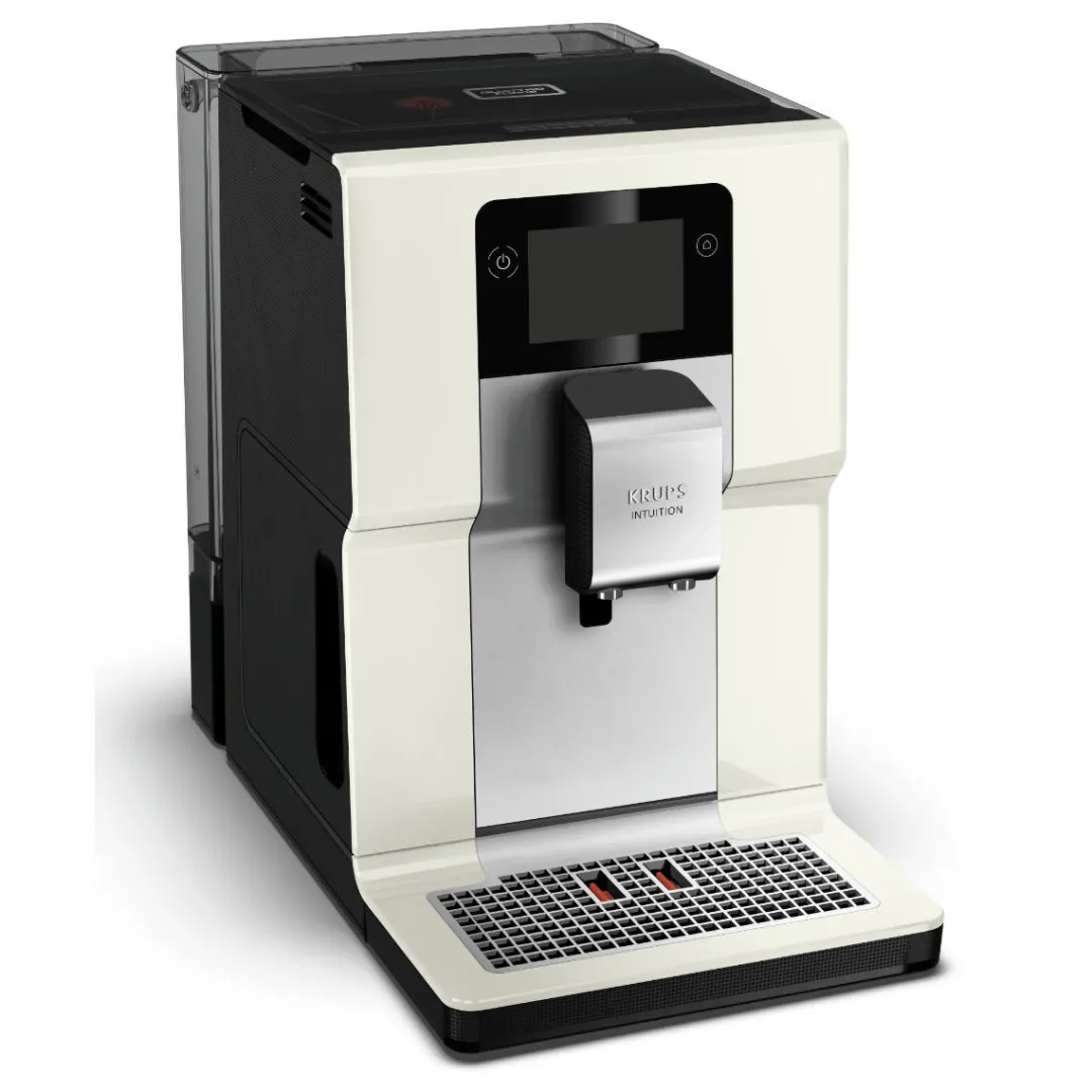 Ekspres do kawy ciśnieniowy KRUPS INTUITION PREFERENCE+ EA872A (kość słoniowa)