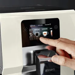 Ekspres do kawy ciśnieniowy KRUPS INTUITION PREFERENCE+ EA872A (kość słoniowa)