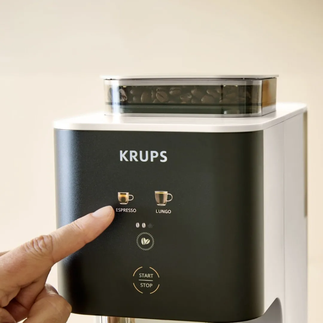 Ekspres do kawy ciśnieniowy KRUPS Coffee Crush kolbowy z młynkiem