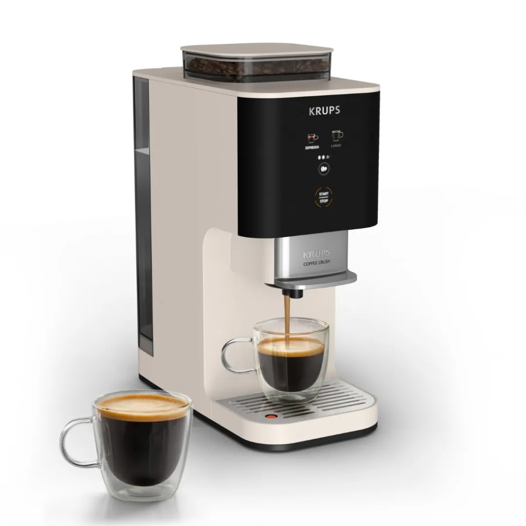 Ekspres do kawy ciśnieniowy KRUPS Coffee Crush kolbowy z młynkiem