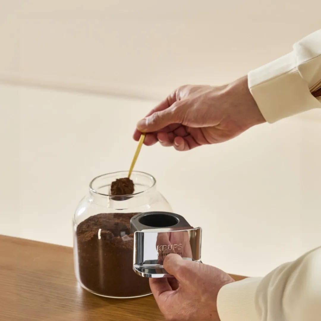 Ekspres do kawy ciśnieniowy KRUPS Coffee Crush kolbowy z młynkiem