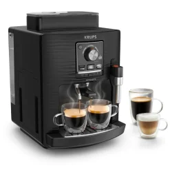 Ekspres do kawy ciśnieniowy KRUPS INTENSITY BLACK COFFEE EA5008 z młynkiem