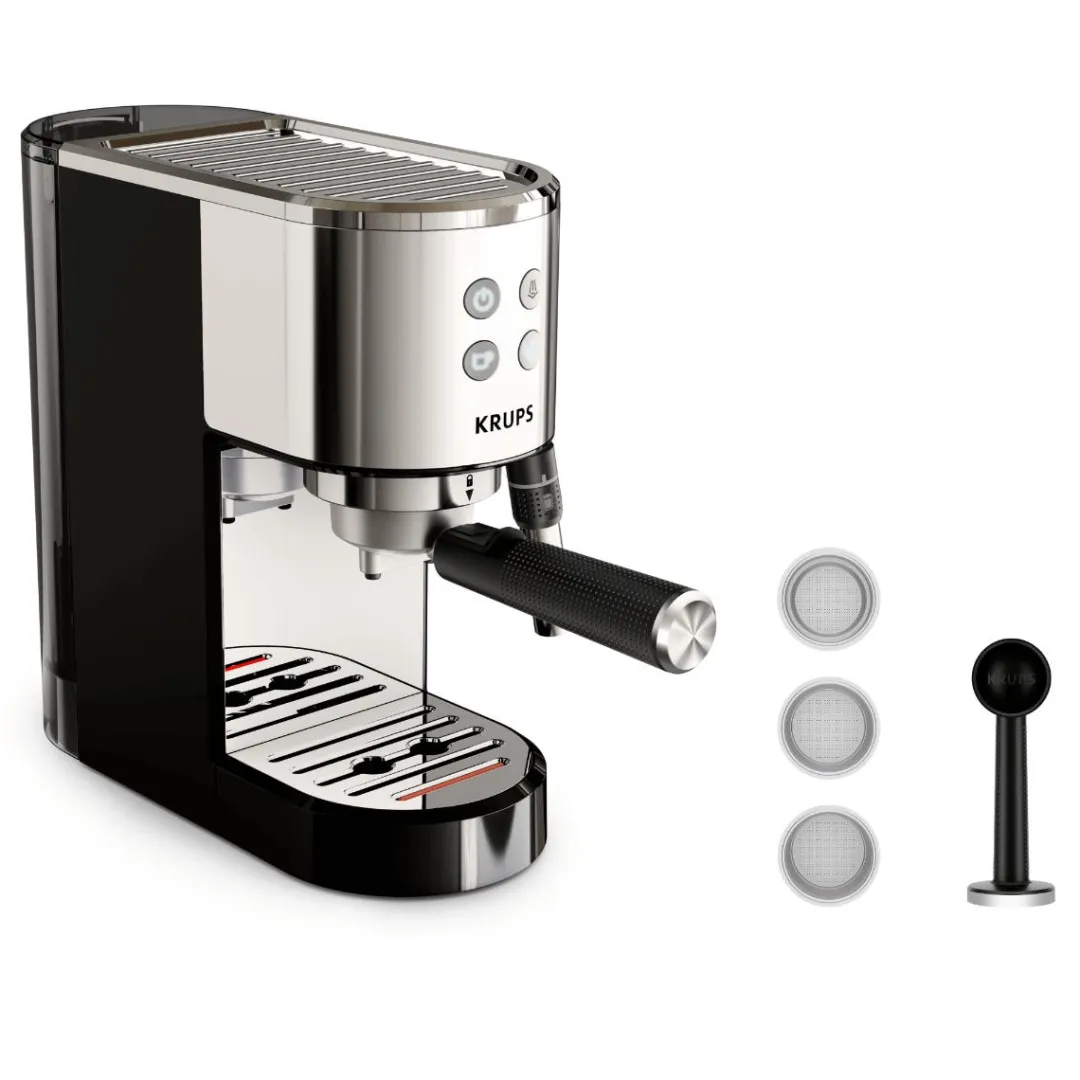 Ekspres do kawy kolbowy KRUPS VIRTUOSO+ XP444C
