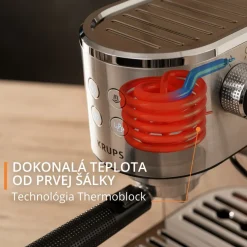 Ekspres do kawy kolbowy KRUPS VIRTUOSO+ XP444C