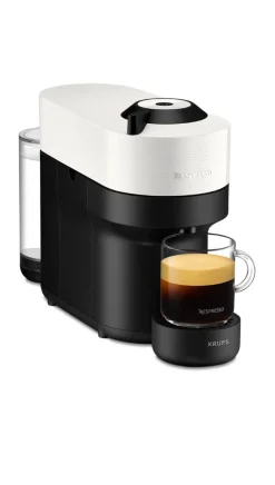 Ekspres kapsułkowy do kawy KRUPS NESPRESSO VERTUO POP XN9201 (biały)