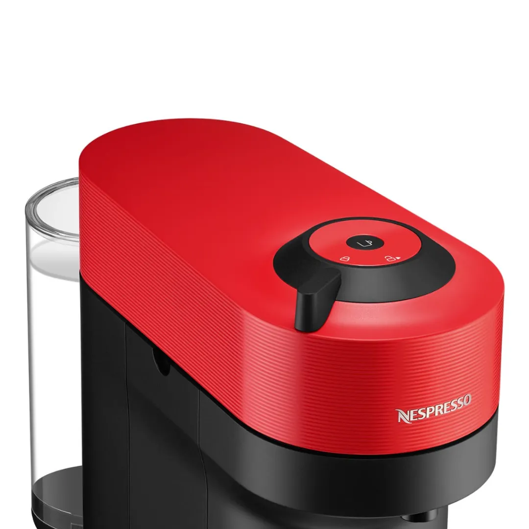 Ekspres kapsułkowy do kawy KRUPS NESPRESSO VERTUO POP XN9205 (czerwony)