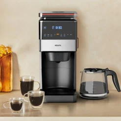 Ekspres przelewowy ze stalowym młynkiem KRUPS GRIND&BREW XL KM8428
