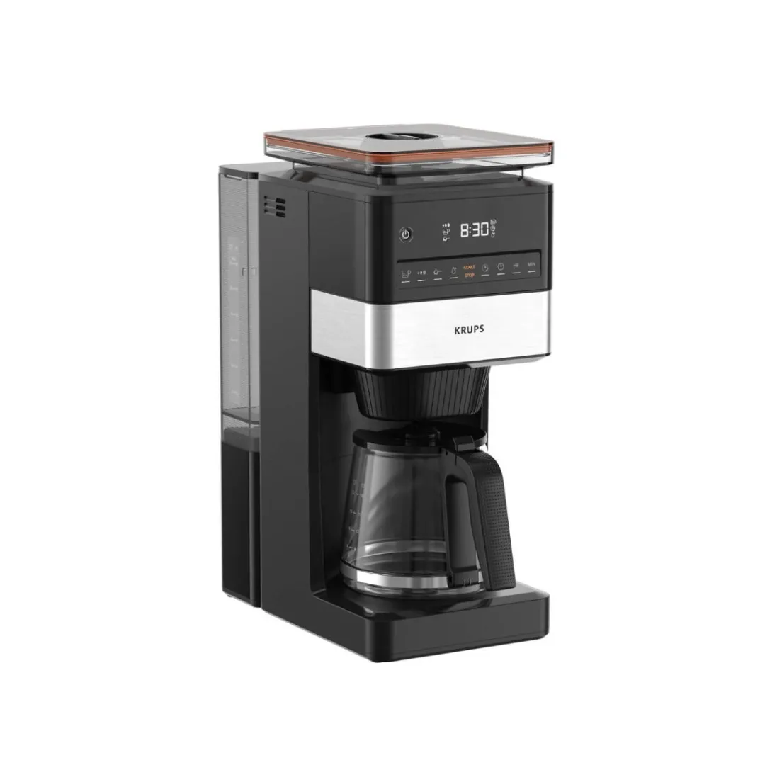 Ekspres przelewowy ze stalowym młynkiem KRUPS GRIND&BREW XL KM8428