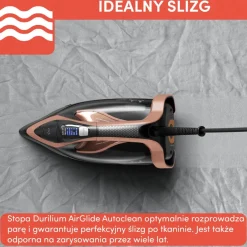Żelazko parowe, Tefal Power, 3200W, mocne, automatyczne wyłączanie