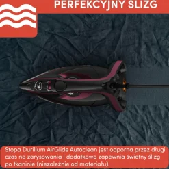 Żelazko parowe, Tefal Puregliss, 3000 W, system antywapienny, strażak