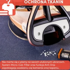 Żelazko parowe, Tefal Ultimate Pure, mocne, automatyczne wyłączanie, ochrona ubrań