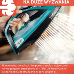 Żelazko parowe Tefal Ultimate Pure 3000W, 250 g/min