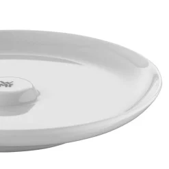 Filiżanki do kawy WMF Barista ze spodkiem 2 szt. porcelana białe 60ml