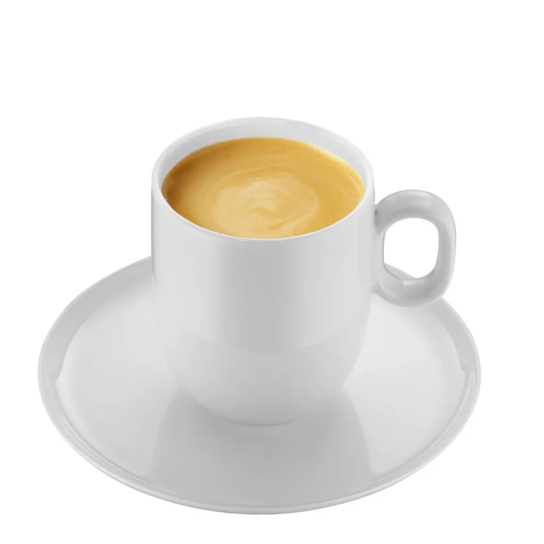 Filiżanki do kawy WMF Barista ze spodkiem 2 szt. porcelana