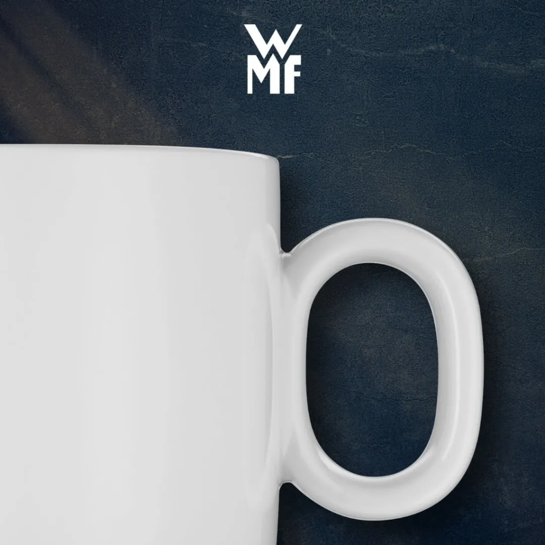 Filiżanki do kawy WMF Barista ze spodkiem 2 szt. porcelana