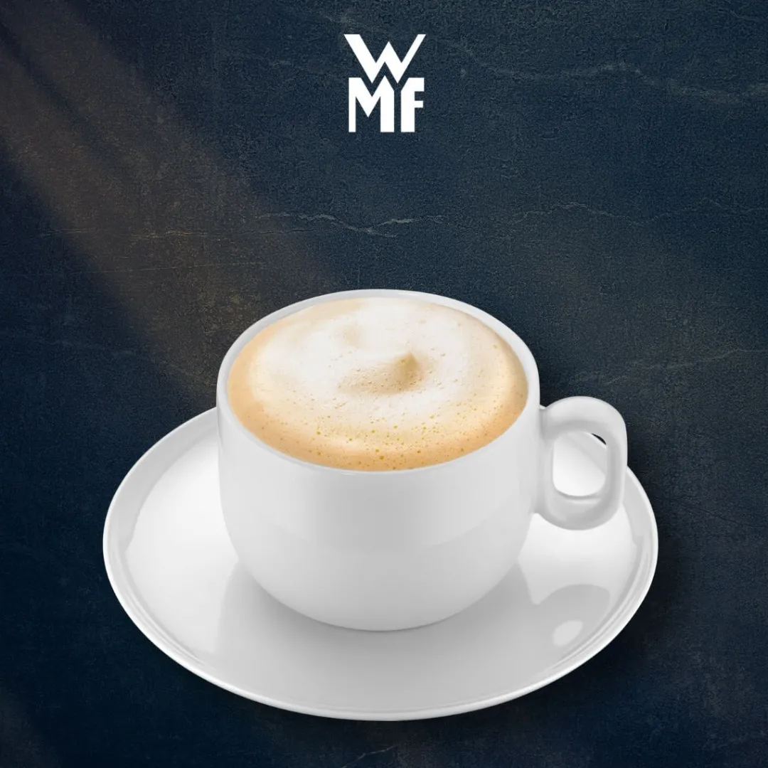 Filiżanki do kawy WMF Barista ze spodkiem 2 szt. porcelana 160 ml