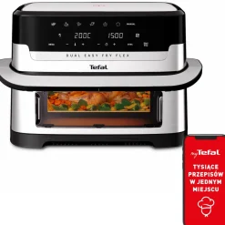 Frytkownica beztłuszczowa Dual Easy Fry Flex EY922D, pojemność 9 l, Air Fryer