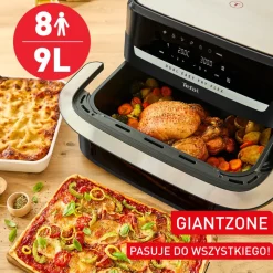 Frytkownica beztłuszczowa Dual Easy Fry Flex EY9228E, pojemność 9 l, Air Fryer