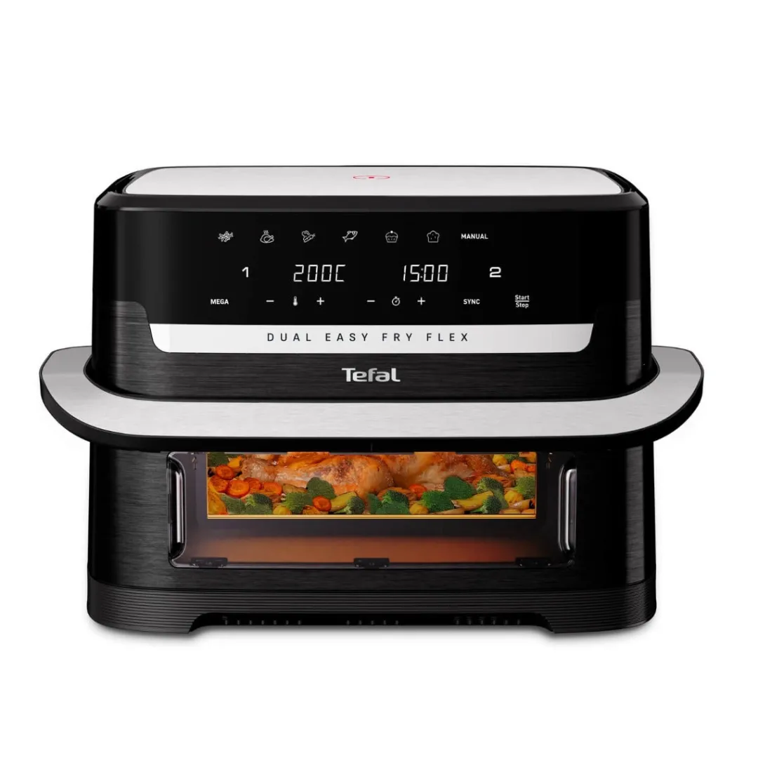 Frytkownica beztłuszczowa Dual Easy Fry Flex EY9228E, pojemność 9 l, Air Fryer