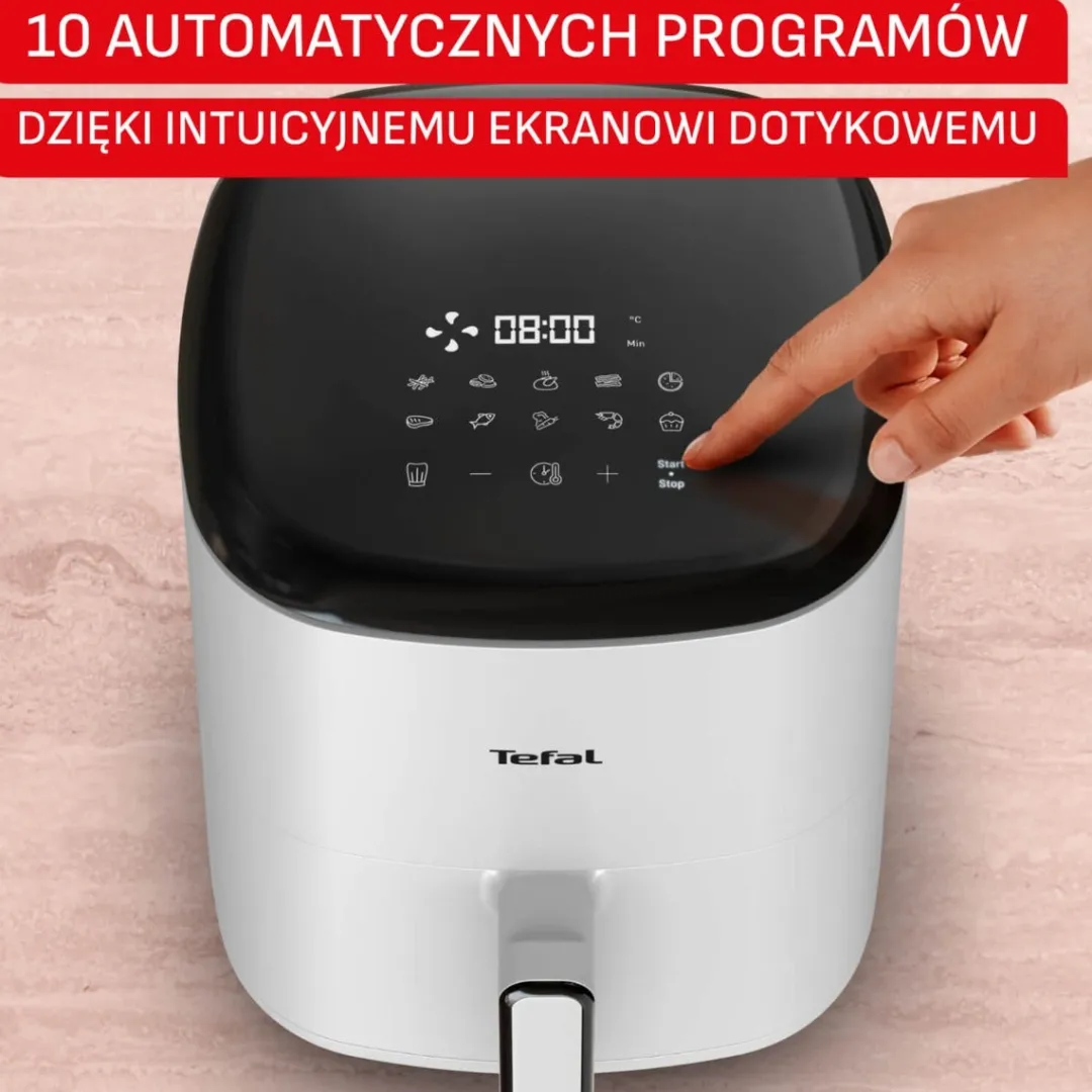 Frytkownica beztłuszczowa, Easy Fry EY245GE0, pojemność 5 l, 1550 W, Air Fryer