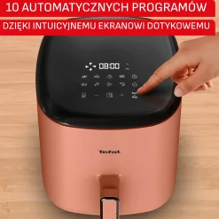 Frytkownica beztłuszczowa, Easy Fry EY245TE0, pojemność 5 l, 1550 W, Air Fryer
