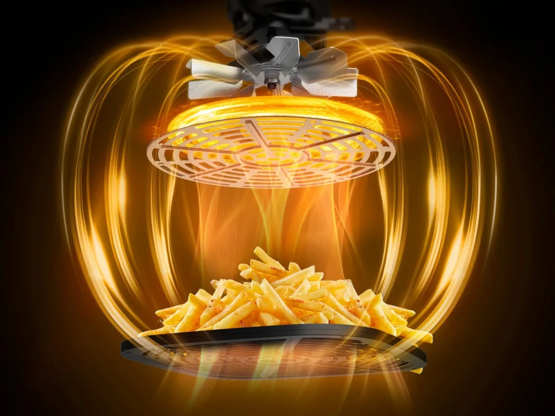 Frytkownica beztłuszczowa, Easy Fry EY2452E0, pojemność 5 l, 1550 W, Air Fryer