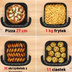 Frytkownica beztłuszczowa TEFAL Easy Fry XL FW4018, pojemność 4 l, Air Fryer