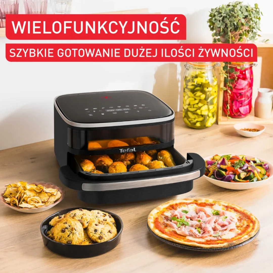 Frytkownica beztłuszczowa TEFAL Easy Fry XL FW4018, pojemność 4 l, Air Fryer