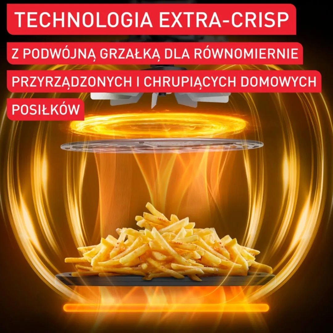 Frytkownica beztłuszczowa TEFAL Easy Fry XL FW4018, pojemność 4 l, Air Fryer