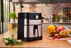 Frytkownica beztłuszczowa, Tefal Easy Fry&Grill EY501D, pojemność 4,6 l, funkcja grilla, Air Fryer